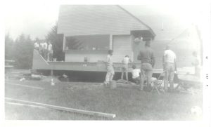 Construction of Lenord & Gene Robinson's home.